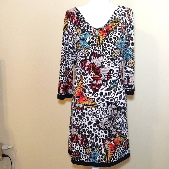 Monaco Nights Butterfly Dress - Picture 2 of 9